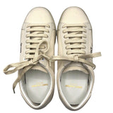 サンローラン SAINT LAURENT コートクラシックスニーカー 610648 アイボリー キャンバス ユニセックス スニーカー