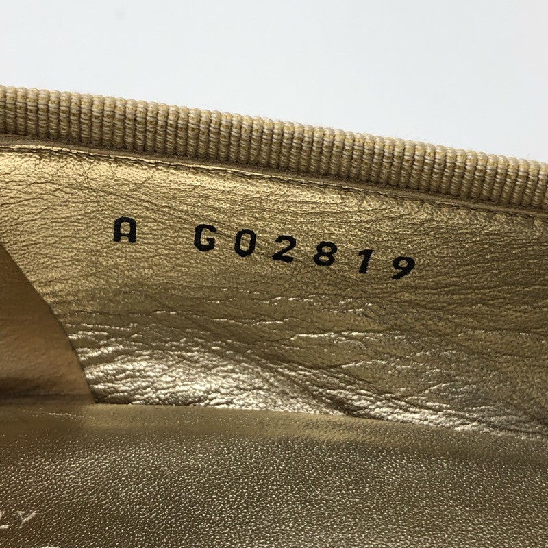 シャネル CHANEL バレリーナフラットパンプス G02819 レザー レディース パンプス