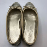 シャネル CHANEL バレリーナフラットパンプス G02819 レザー レディース パンプス