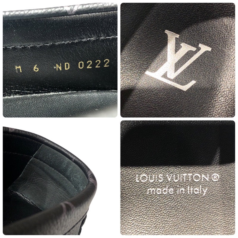 ルイ・ヴィトン LOUIS VUITTON ドライバーローファー 1AAF38