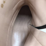 グッチ GUCCI GGスプリーム　ベルトショートブーツ 701706 ベージュ PVC レディース ブーツ