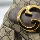 グッチ GUCCI GGスプリーム　ベルトショートブーツ 701706 ベージュ PVC レディース ブーツ