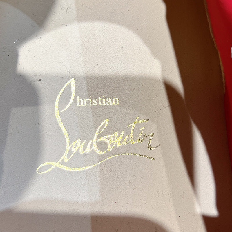クリスチャン・ルブタン Christian louboutin スパイクソック スタッズスニーカー ファブリック・レザー メンズ スニーカー