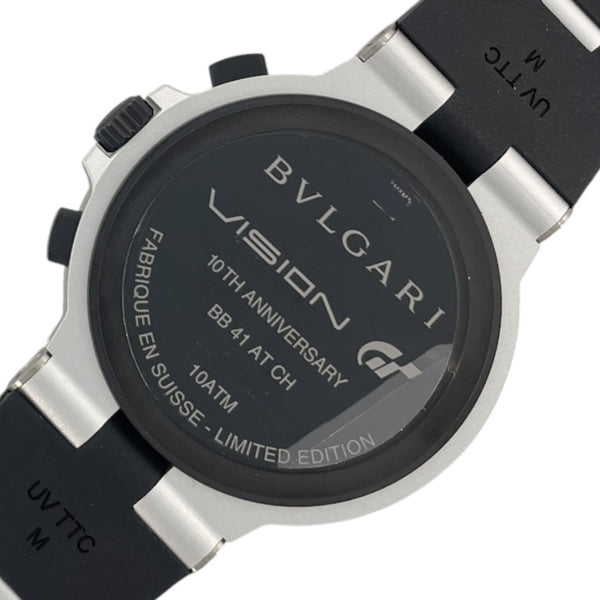ブルガリ BVLGARI アルミニウム　グランツーリスモ 限定モデル 103893 ブラック アルミ メンズ 腕時計