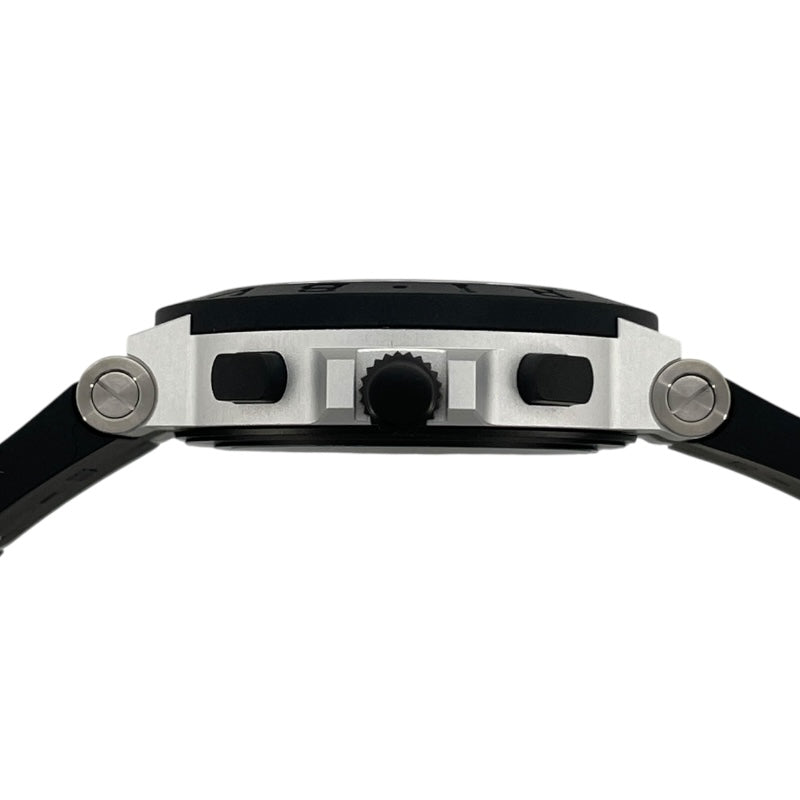 ブルガリ BVLGARI アルミニウム　グランツーリスモ 限定モデル 103893 グレー アルミ 自動巻き メンズ 腕時計