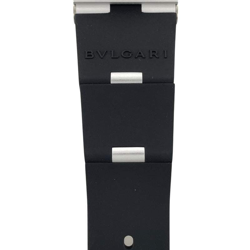 ブルガリ BVLGARI アルミニウム　グランツーリスモ 限定モデル 103893 グレー アルミ 自動巻き メンズ 腕時計