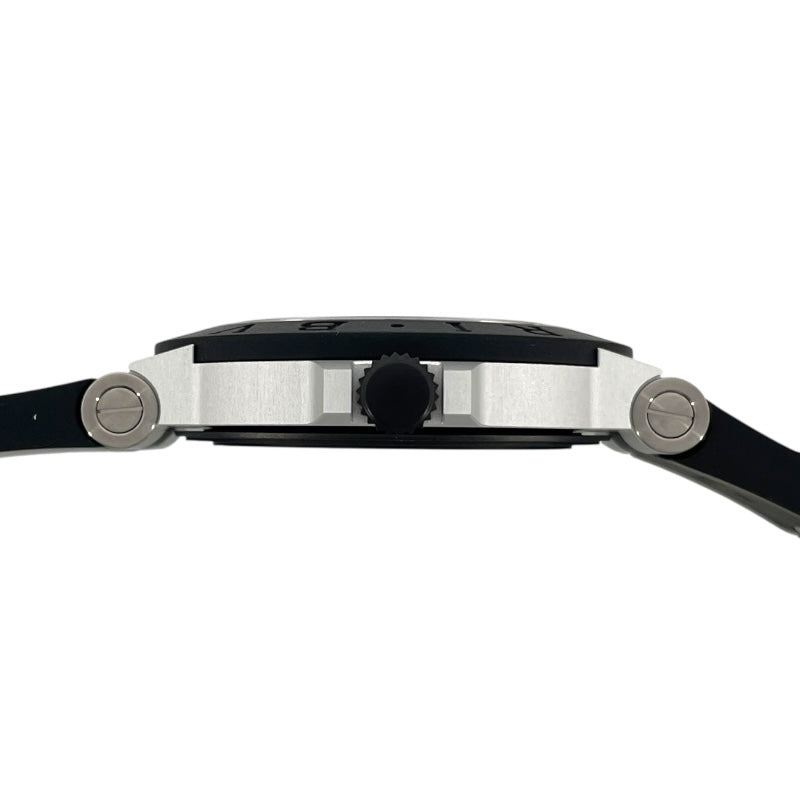 ブルガリ BVLGARI アルミニウム GMT 40mm 103963 ホワイト アルミ 自動巻き メンズ 腕時計