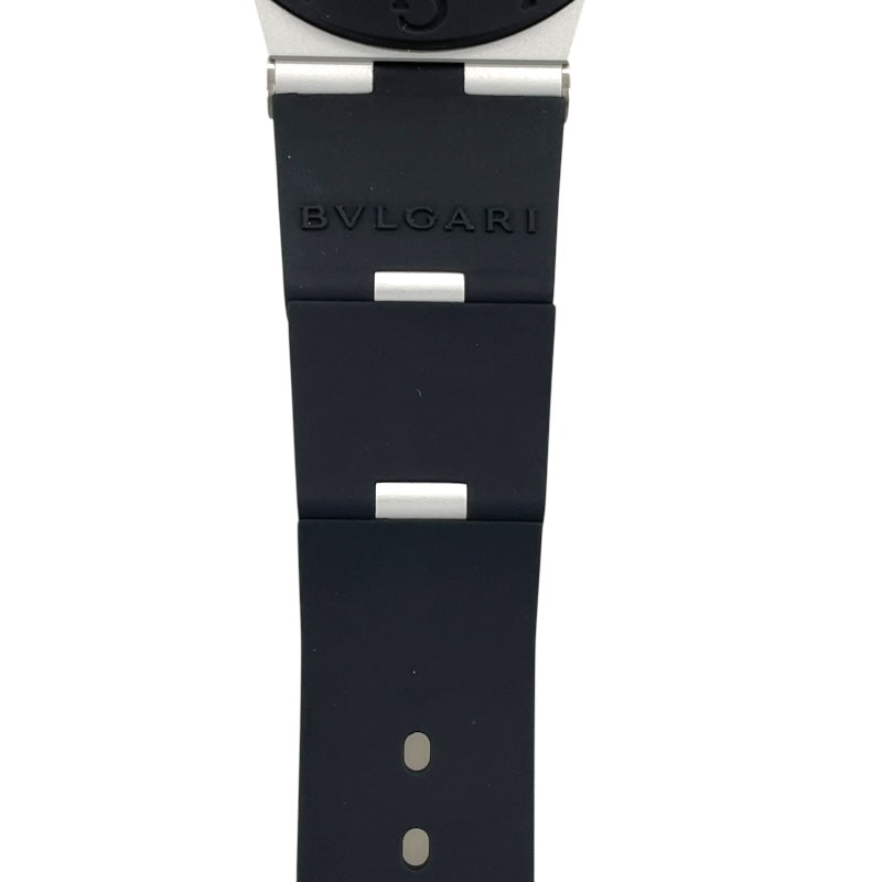 ブルガリ BVLGARI アルミニウム GMT 40mm 103963 ホワイト アルミ 自動巻き メンズ 腕時計