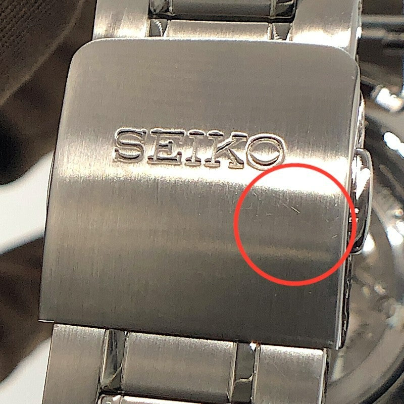 セイコー SEIKO プレサージュ SARX075 ホワイト SS 自動巻き メンズ 腕時計