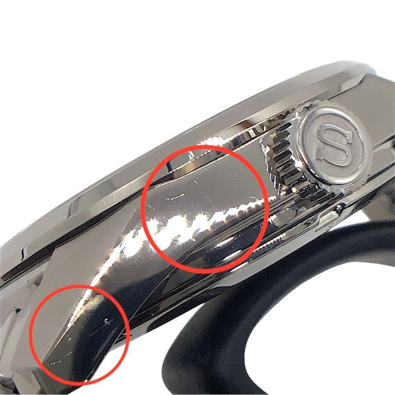 セイコー SEIKO プレサージュ SARX075 ホワイト SS 自動巻き メンズ 腕時計