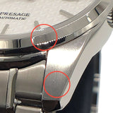 セイコー SEIKO プレサージュ SARX075 ホワイト SS 自動巻き メンズ 腕時計