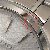 セイコー SEIKO プレサージュ SARX075 ホワイト SS 自動巻き メンズ 腕時計