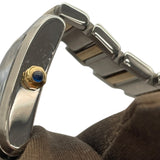 カルティエ Cartier タンクフランセーズ SM W51007Q4 ホワイト SS/YG クオーツ レディース 腕時計