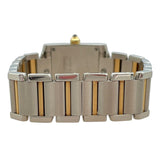 カルティエ Cartier タンクフランセーズ SM W51007Q4 ホワイト SS/YG クオーツ レディース 腕時計