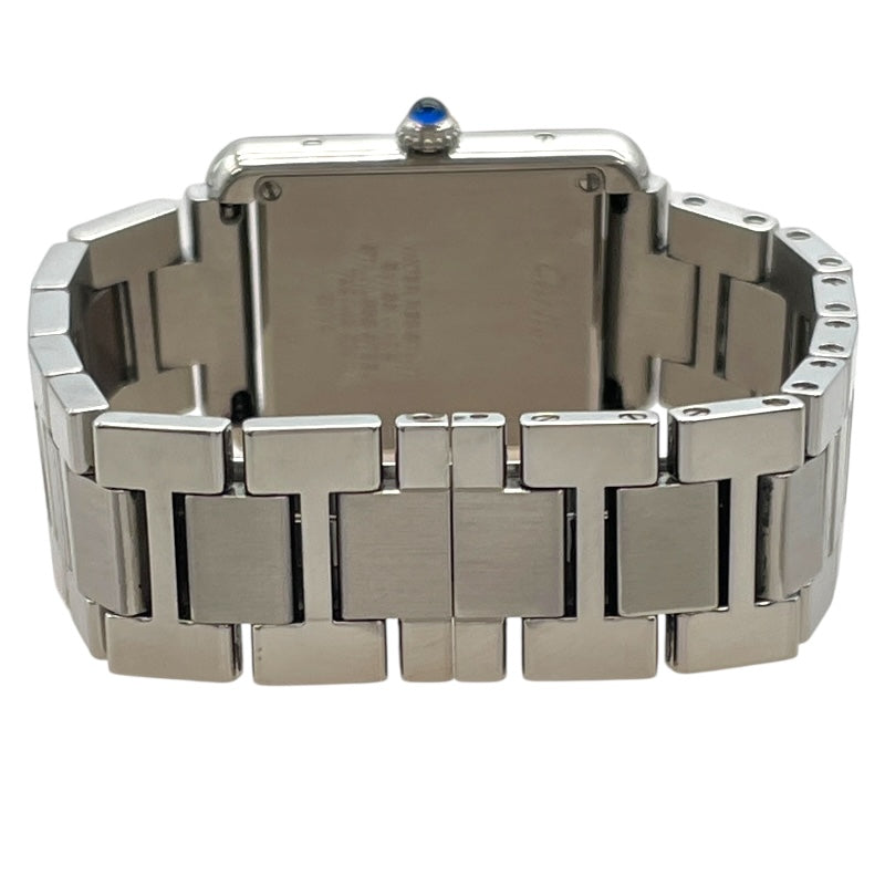 カルティエ Cartier タンクソロ SM W5200013 ホワイト SS クオーツ レディース 腕時計