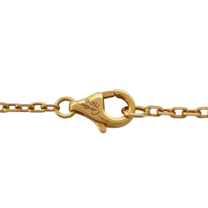 カルティエ Cartier トリニティネックレス ピンクゴールド 750 ピンクサファイア ジュエリー