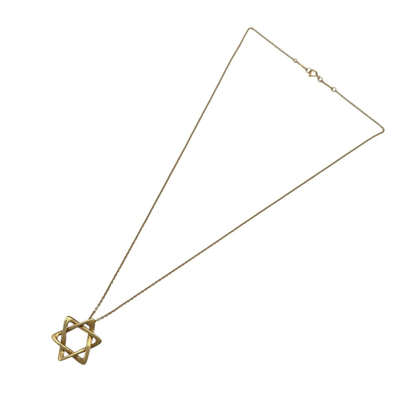 ティファニー TIFFANY＆CO スターオブダビデネックレス ゴールド 750 ジュエリー