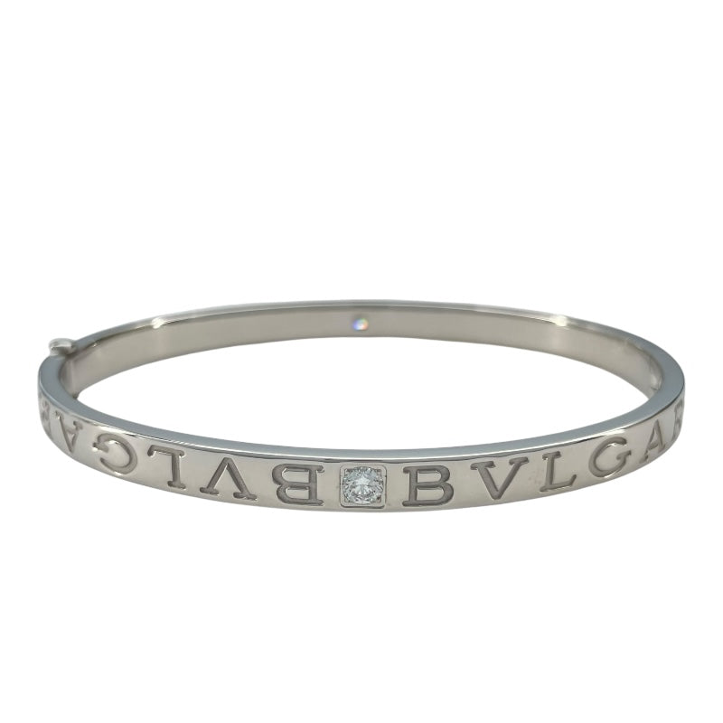 ブルガリ BVLGARI ブルガリブルガリロゴブレス ホワイトゴールド Au750 ダイヤモンド ジュエリー