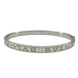 ブルガリ BVLGARI ブルガリブルガリロゴブレス ホワイトゴールド Au750 ダイヤモンド ジュエリー