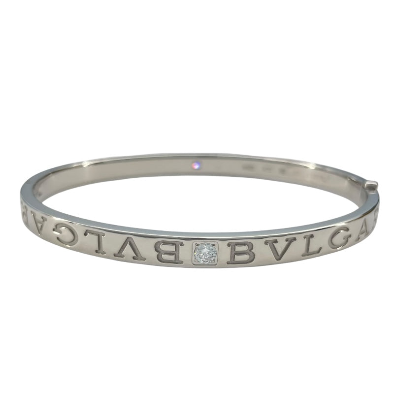 ブルガリ BVLGARI ブルガリブルガリロゴブレス ホワイトゴールド Au750 ダイヤモンド ジュエリー