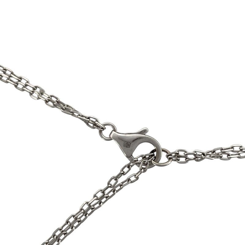 カルティエ Cartier ラブ3フープ ネックレス 750WG ダイヤモンド ジュエリー
