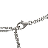 カルティエ Cartier ラブ3フープ ネックレス 750WG ダイヤモンド ジュエリー