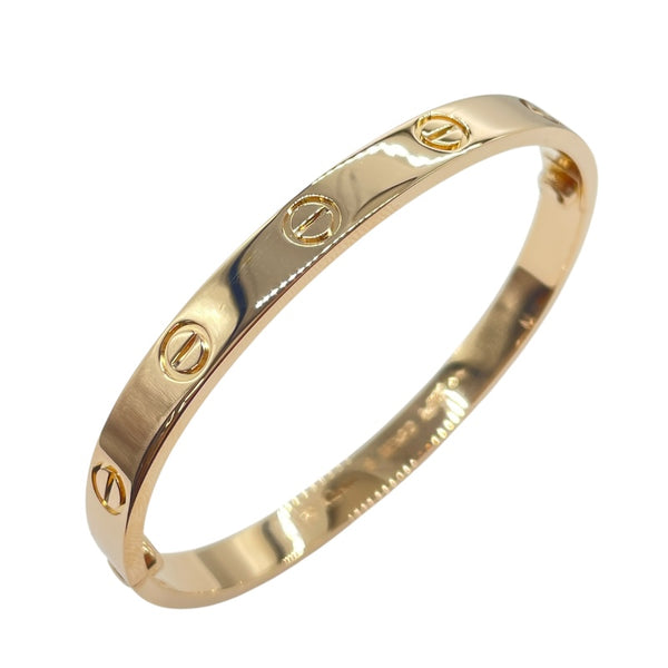 カルティエ Cartier ラブブレス ピンクゴールド Au750 ジュエリー