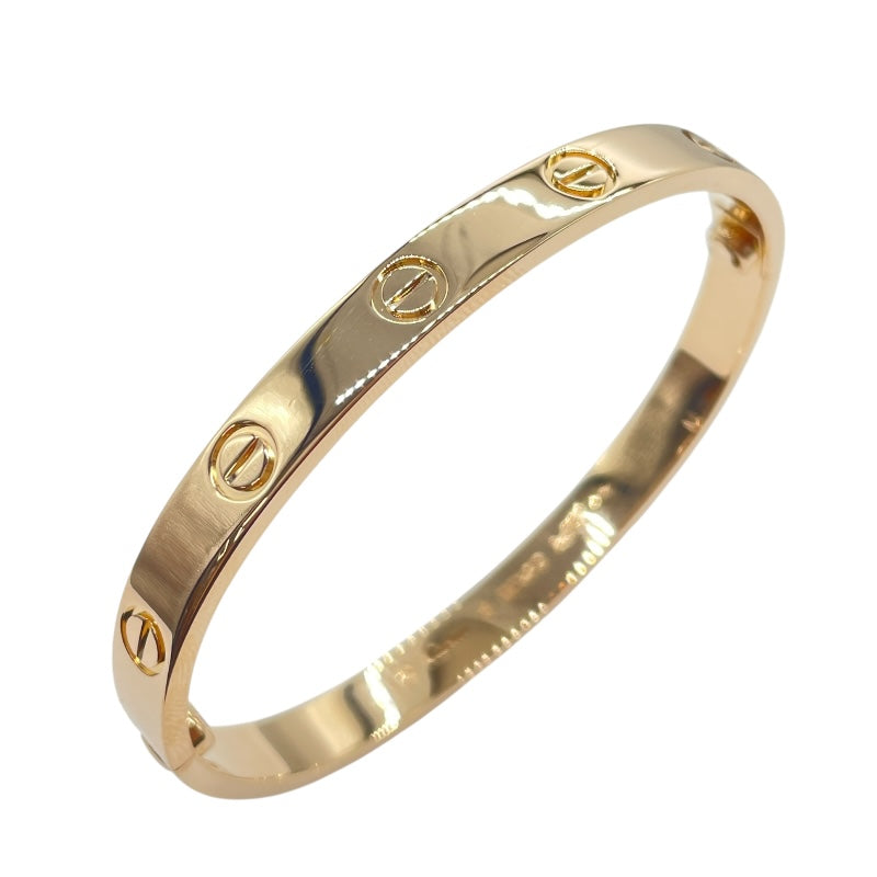 カルティエ Cartier ラブブレス ピンクゴールド Au750 ジュエリー