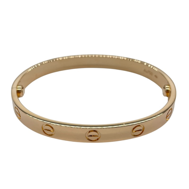 カルティエ Cartier ラブブレス ピンクゴールド Au750 ジュエリー