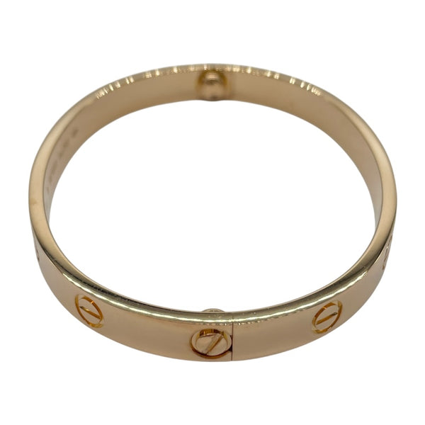 カルティエ Cartier ラブブレス ピンクゴールド Au750 ジュエリー