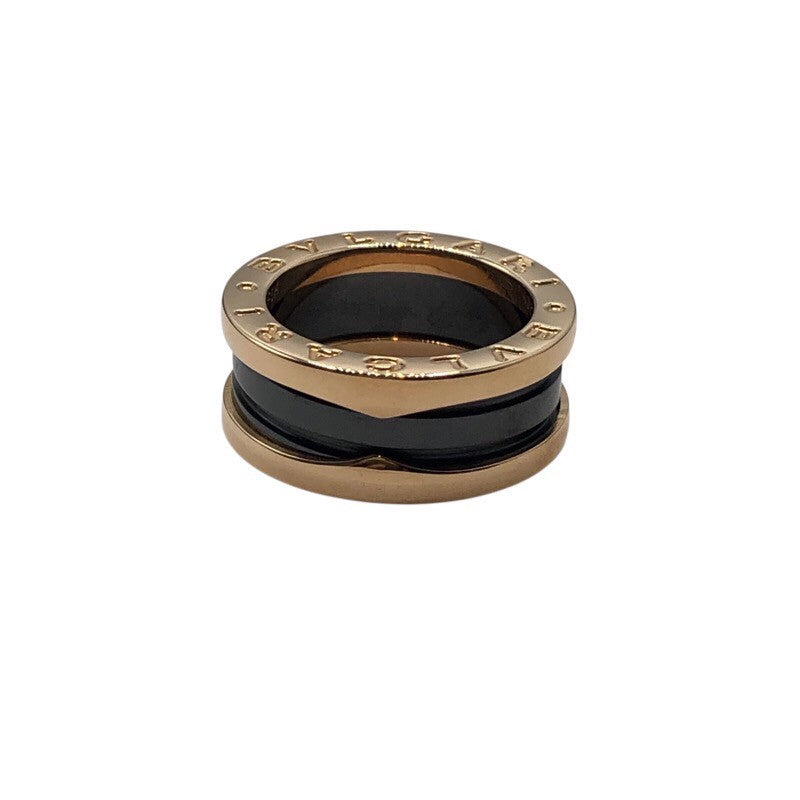 ブルガリ BVLGARI ビーゼロワンリング　2バンド 750PG ジュエリー