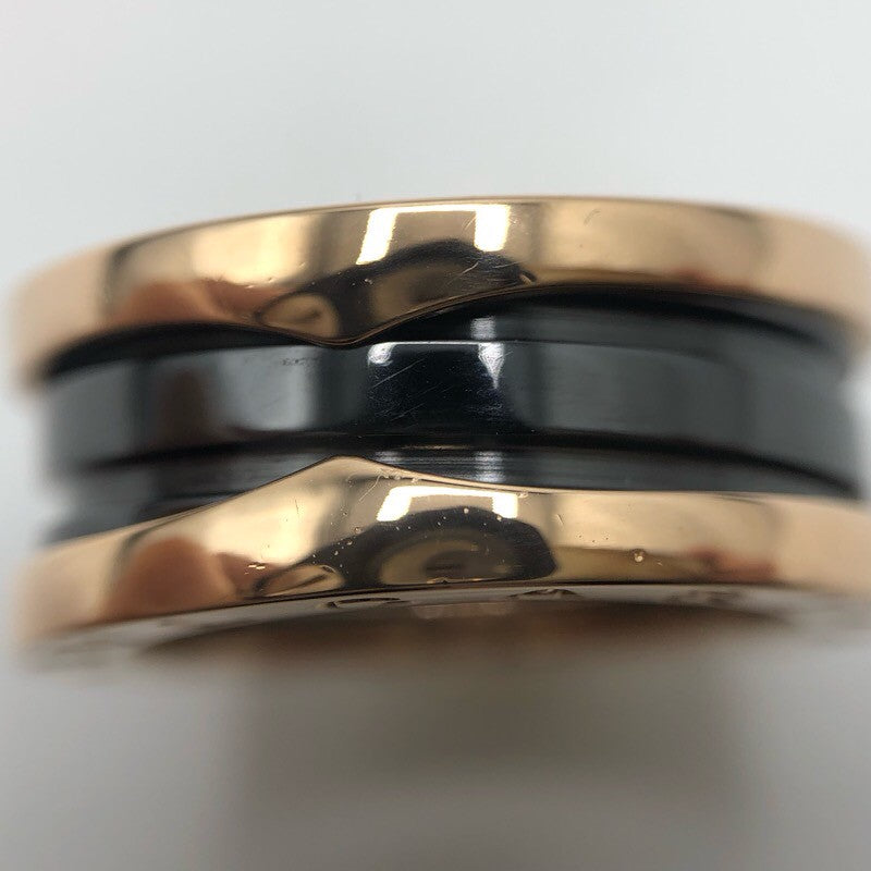 ブルガリ BVLGARI ビーゼロワンリング　2バンド 750PG ジュエリー