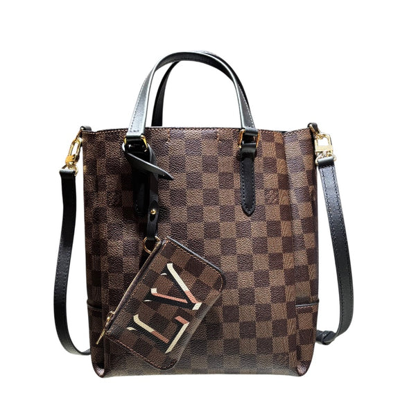 ルイ・ヴィトン LOUIS VUITTON ベルモントBB　NM N60348 ブラウン ダミエキャンバス レディース ショルダーバッグ