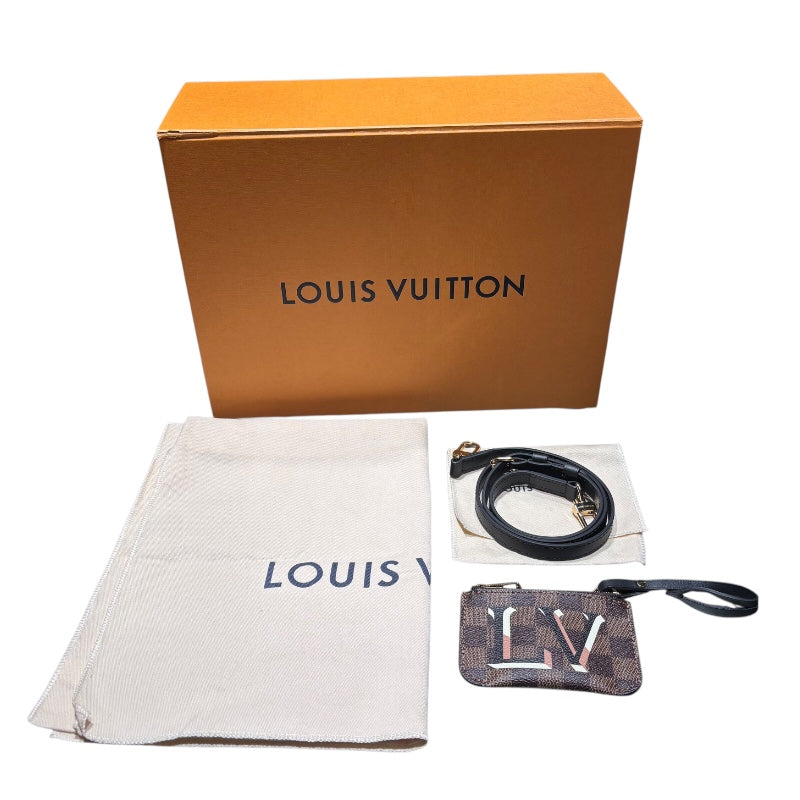 ルイ・ヴィトン LOUIS VUITTON ベルモントBB　NM N60348 ブラウン ダミエキャンバス レディース ショルダーバッグ