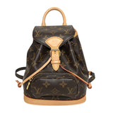 ルイ・ヴィトン LOUIS VUITTON モンスリMINI M11199 ブラウン モノグラムキャンバス レディース リュック・デイパック