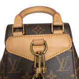 ルイ・ヴィトン LOUIS VUITTON モンスリMINI M11199 ブラウン モノグラムキャンバス レディース リュック・デイパック