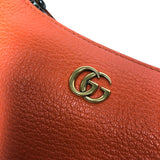 グッチ GUCCI アフロディーテ GGマーモント ハンドバッグ バッグ 739076 オレンジ ゴールド金具 レザー レディース ハンドバッグ