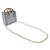 グッチ GUCCI ダイアナ ナノバッグ 760251 ライトブルー ゴールド金具 レザー レディース ショルダーバッグ