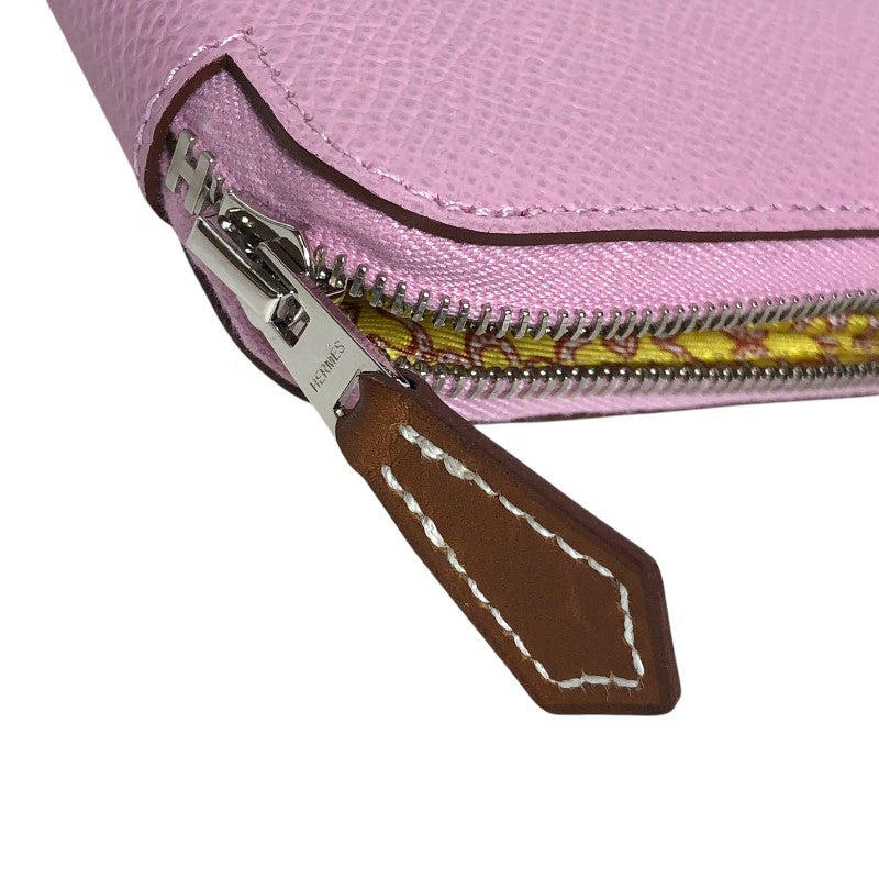 エルメス HERMES アザップコンパクト シルクイン Z刻 ピンク