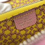 エルメス HERMES アザップコンパクト シルクイン Z刻 ピンク シルバー金具 エプソン レディース コインケース