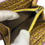 エルメス HERMES アザップコンパクト シルクイン Z刻 ピンク シルバー金具 エプソン レディース コインケース