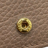 グッチ GUCCI ダブルGカードケース ウォレット 456126 ピンクベージュ レザー レディース 二つ折り財布