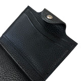 エルメス HERMES イリアード コンパクト B刻 ブラック シルバー金具 ヴァッシュリエジェ レディース 二つ折り財布