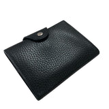 エルメス HERMES イリアード コンパクト B刻 ブラック シルバー金具 ヴァッシュリエジェ レディース 二つ折り財布