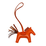 エルメス HERMES ロデオPM　タッチ Z刻 オレンジポピー アニョーミロ・アリゲーター ユニセックス チャーム