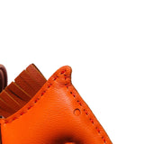 エルメス HERMES ロデオPM　タッチ Z刻 オレンジポピー アニョーミロ・アリゲーター ユニセックス チャーム