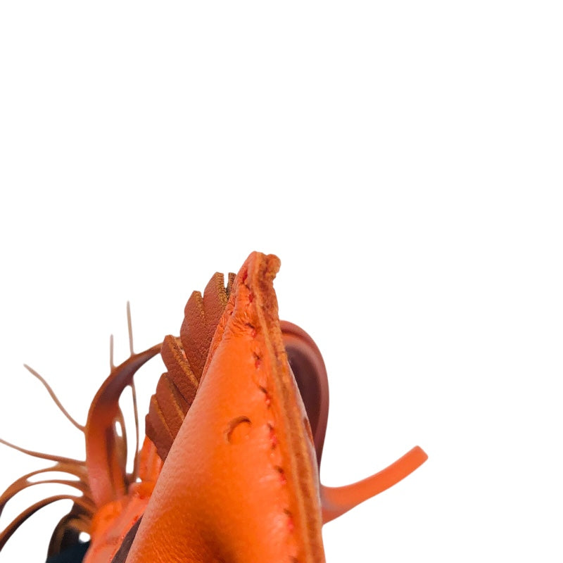 エルメス HERMES ロデオPM　タッチ Z刻 オレンジポピー アニョーミロ・アリゲーター ユニセックス チャーム