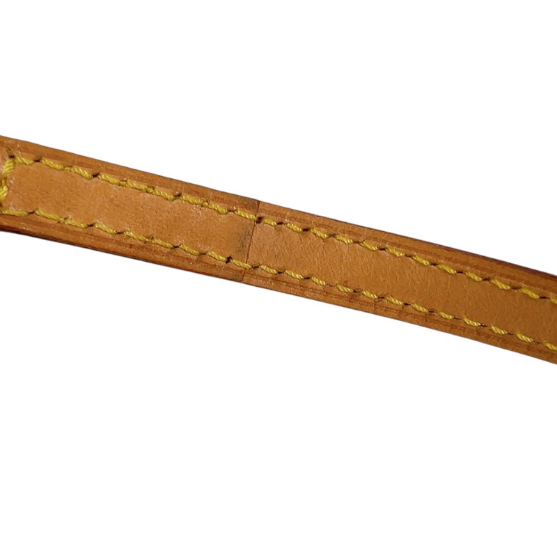 ルイ・ヴィトン LOUIS VUITTON ベージュ ゴールド金具 ヌメ革