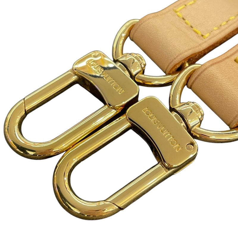 ルイ・ヴィトン LOUIS VUITTON ストラップ J00142 ベージュ ヌメ革 ユニセックス ショルダーストラップ