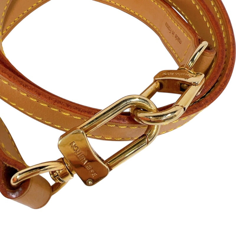 ルイヴィトン ヌメ革 ストラップ ルイ・ヴィトン LOUIS VUITTON ベージュ ゴールド金具 ヌメ革